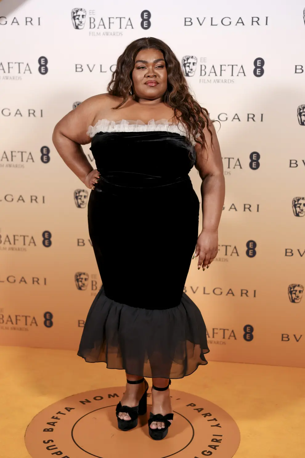 DaVine Joy Randolph poses for photographers upon arrival for the BAFTA Nominees Party in London, Saturday, Feb. 17, 2024 (Photo by Vianney Le Caer/Invision/AP) [[[AP/LAPRESSE]]]