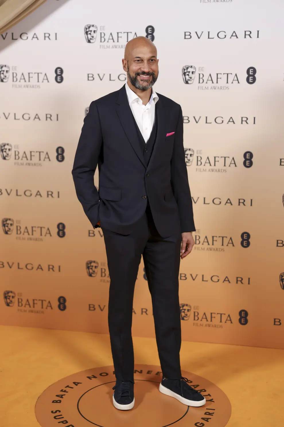 Tom Rhys Harries poses for photographers upon arrival for the BAFTA Nominees Party in London, Saturday, Feb. 17, 2024 (Photo by Vianney Le Caer/Invision/AP) [[[AP/LAPRESSE]]]