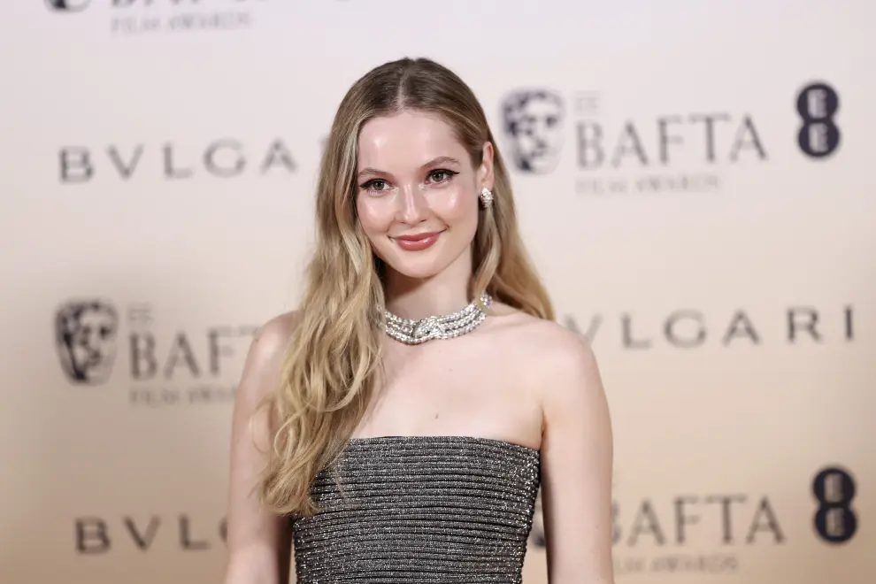 Emerald Fennell poses for photographers upon arrival for the BAFTA Nominees Party in London, Saturday, Feb. 17, 2024 (Photo by Vianney Le Caer/Invision/AP) [[[AP/LAPRESSE]]]