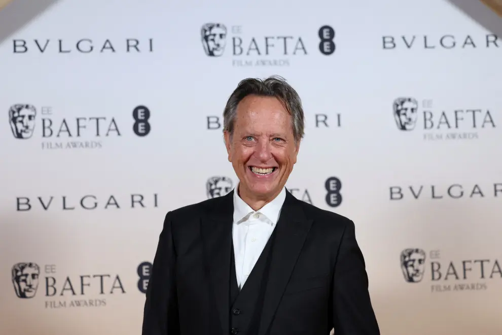 Richard E. Grant poses as he arrives at the Nominees Party for 2024 BAFTA Film Awards, supported by Bulgari, at the National Gallery in London, Britain, February 17, 2024. REUTERS/Isabel Infantes [[[REUTERS VOCENTO]]] AWARDS-BAFTA/NOMINEES-PARTY