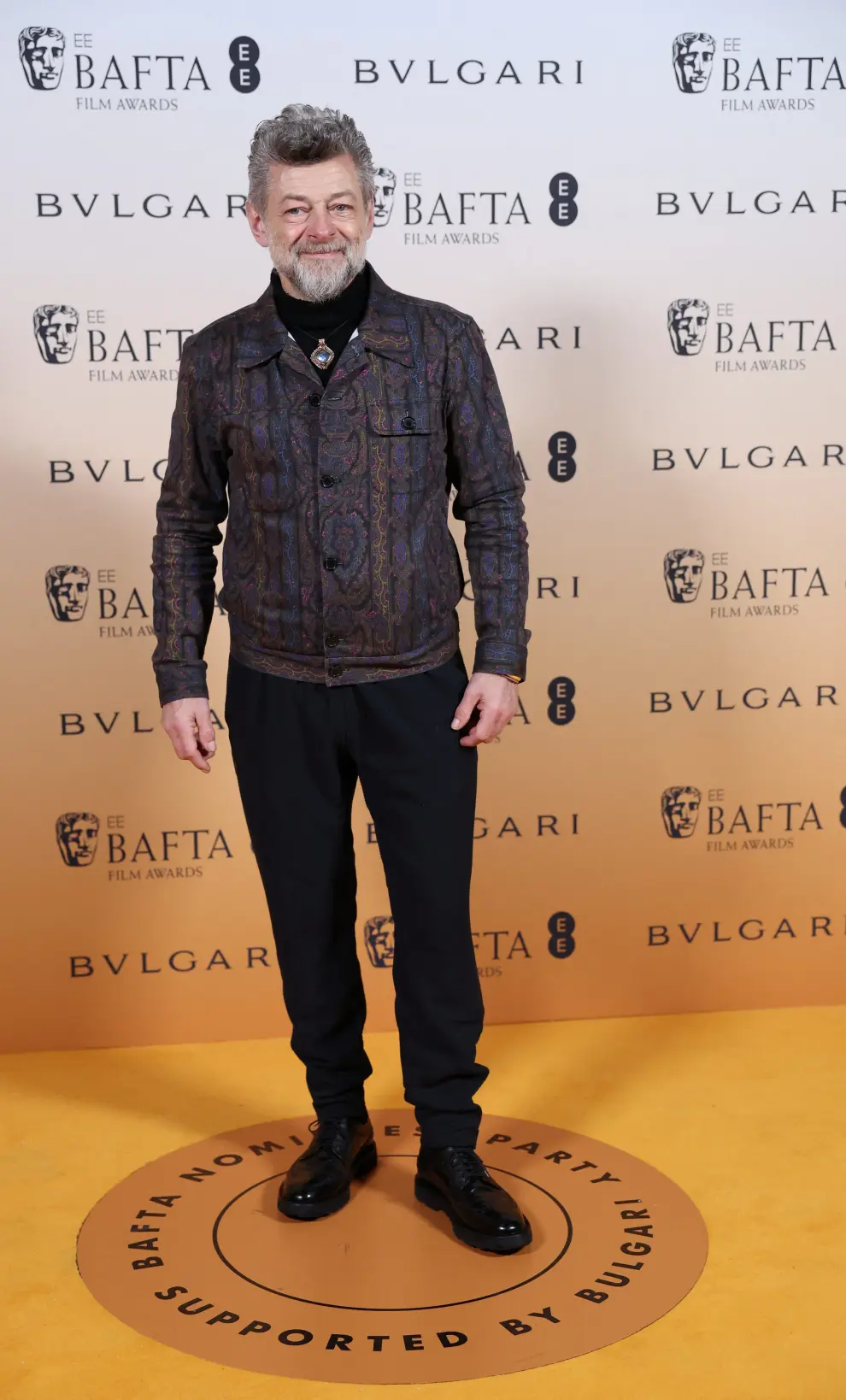 Tom Rhys Harries poses as he arrives at the Nominees Party for 2024 BAFTA Film Awards, supported by Bulgari, at the National Gallery in London, Britain, February 17, 2024. REUTERS/Isabel Infantes [[[REUTERS VOCENTO]]] AWARDS-BAFTA/NOMINEES-PARTY
