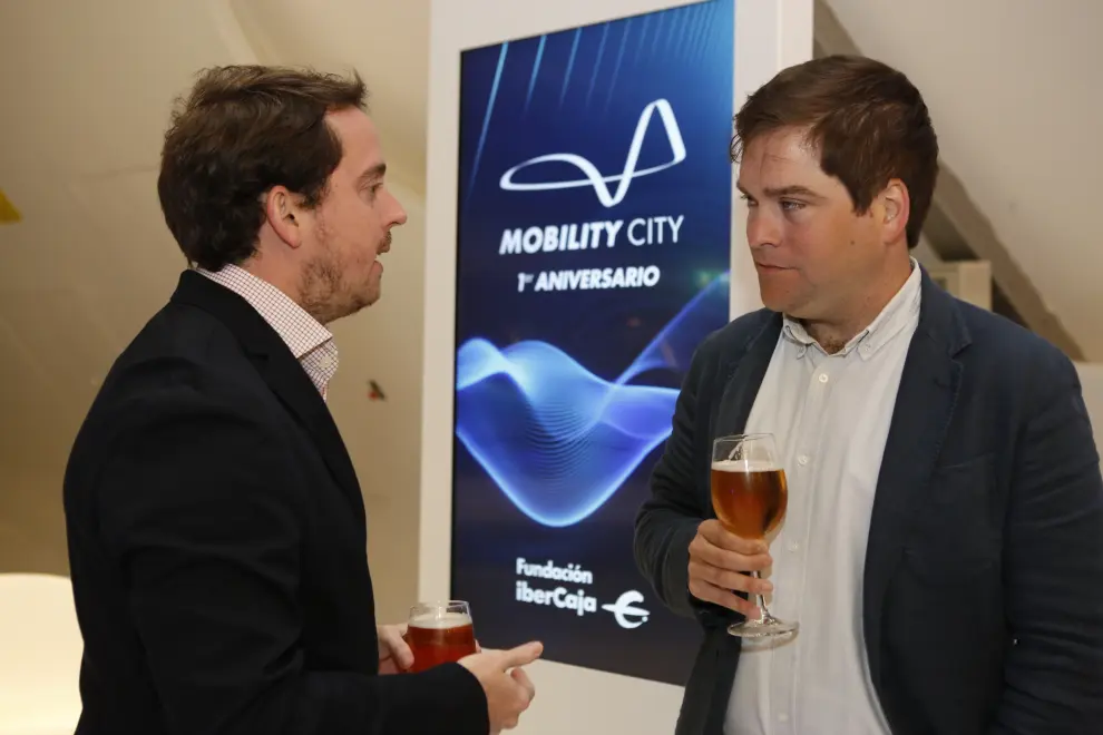 Acto de conmemoración del primer aniversario del Mobility City en el Pabellón Puente de Zaragoza
