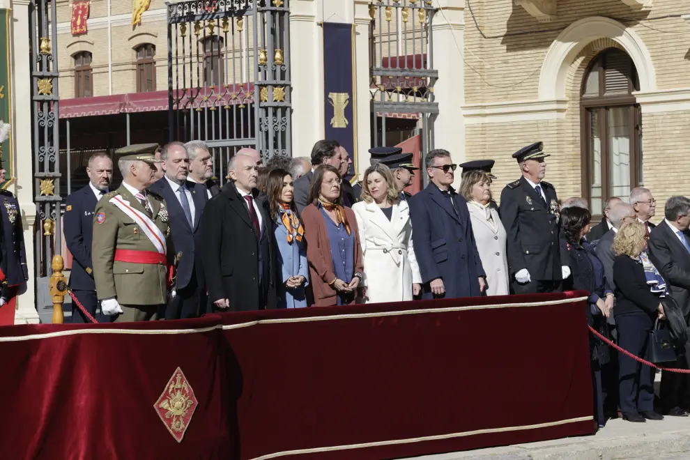 Acto de aniversario de la Academia General Militar, con la princesa Leonor