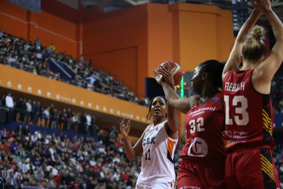 Partido Cukurova Basketbol Mersin-Casademont Zaragoza, cuartos de final de la Euroliga