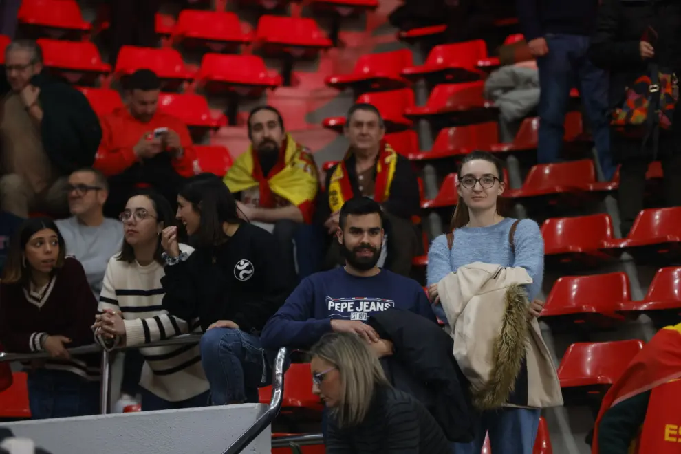 Búscate en el España-Letonia, de clasificación para el Eurobasket 2025, en el pabellón Príncipe Felipe de Zaragoza