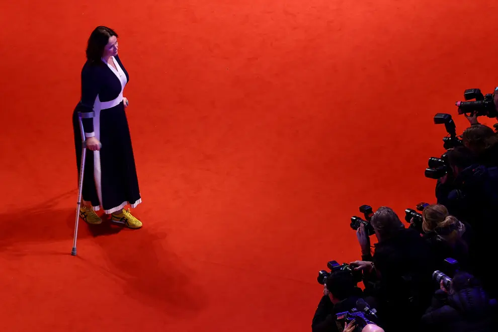 A general view of the red carpet for the award ceremony of the 74th Berlinale International Film Festival in Berlin, Germany, February 24, 2024. REUTERS/Lisi Niesner [[[REUTERS VOCENTO]]] FILMFESTIVAL-BERLIN/CLOSING RED CARPET