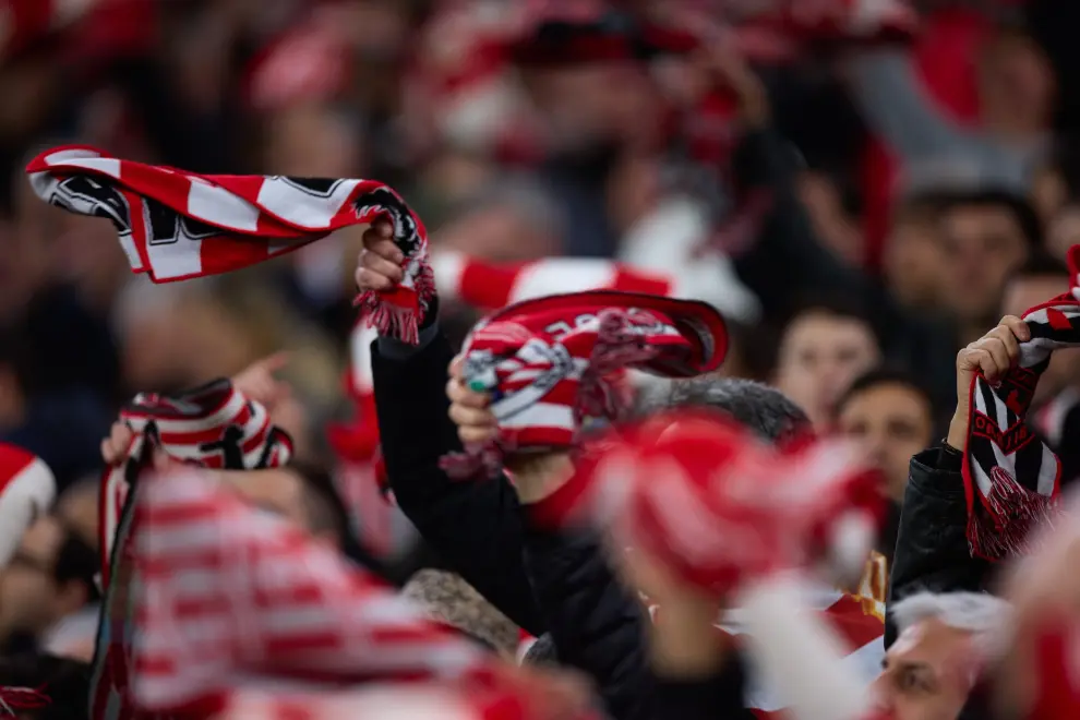 Partido Athletic de Bilbao-Atlético de Madrid, vuelta de semifinales de la Copa del Rey