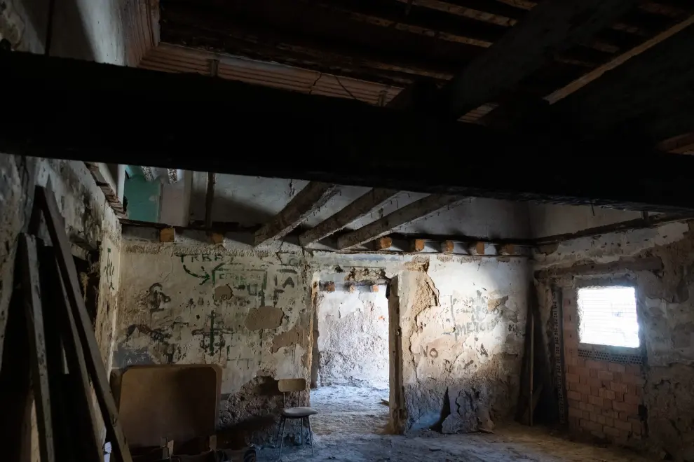 Interior de la Celda del Prior de La Cartuja Baja.