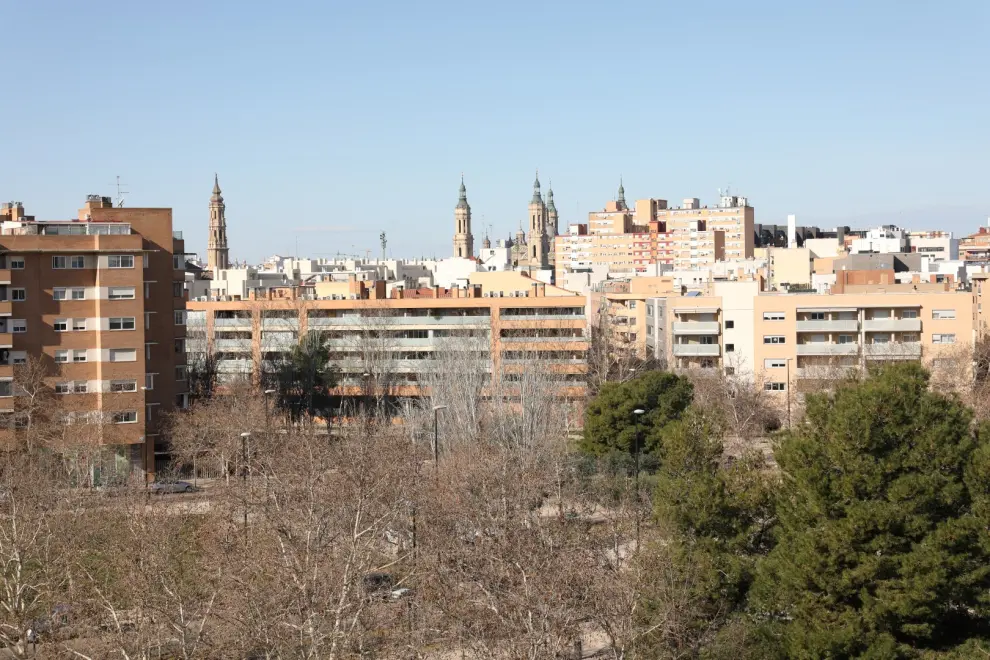 Así son por dentro las viviendas sociales del Edificio Flumen en Zaragoza.