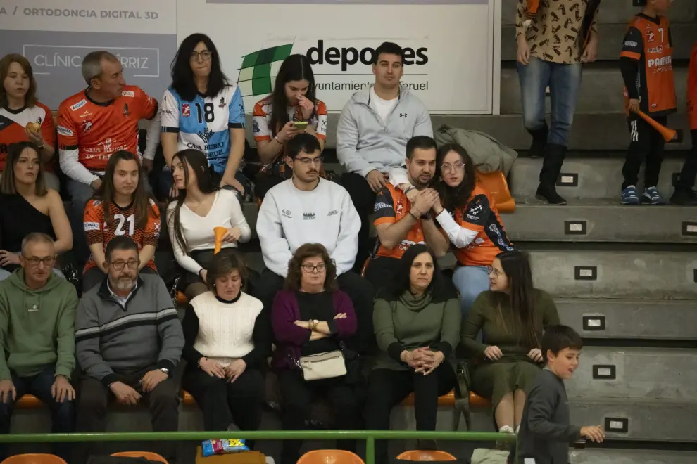 Partido Pamesa Teruel Voleibol-CV Melilla, de la Superliga, en Los Planos