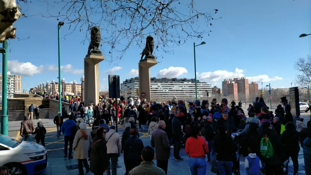 Foto de la Cincomarzada 2024 de Zaragoza
