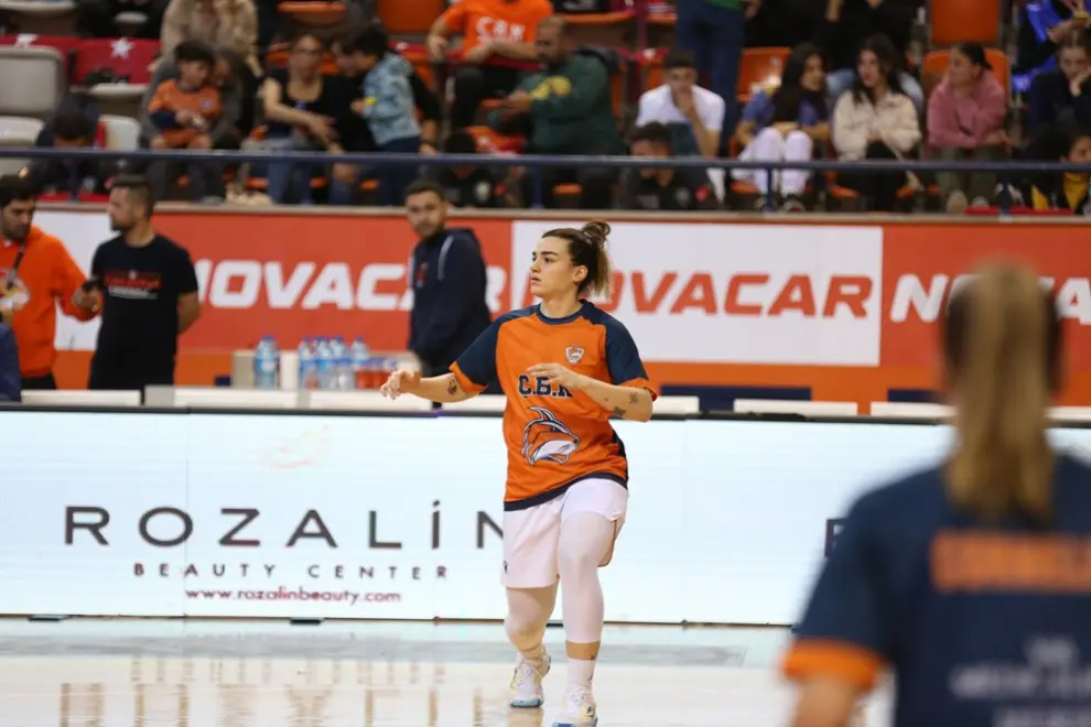 Partido Cukurova Basketbol Mersin-Casademont Zaragoza, tercer partido de cuartos de final de la Euroliga