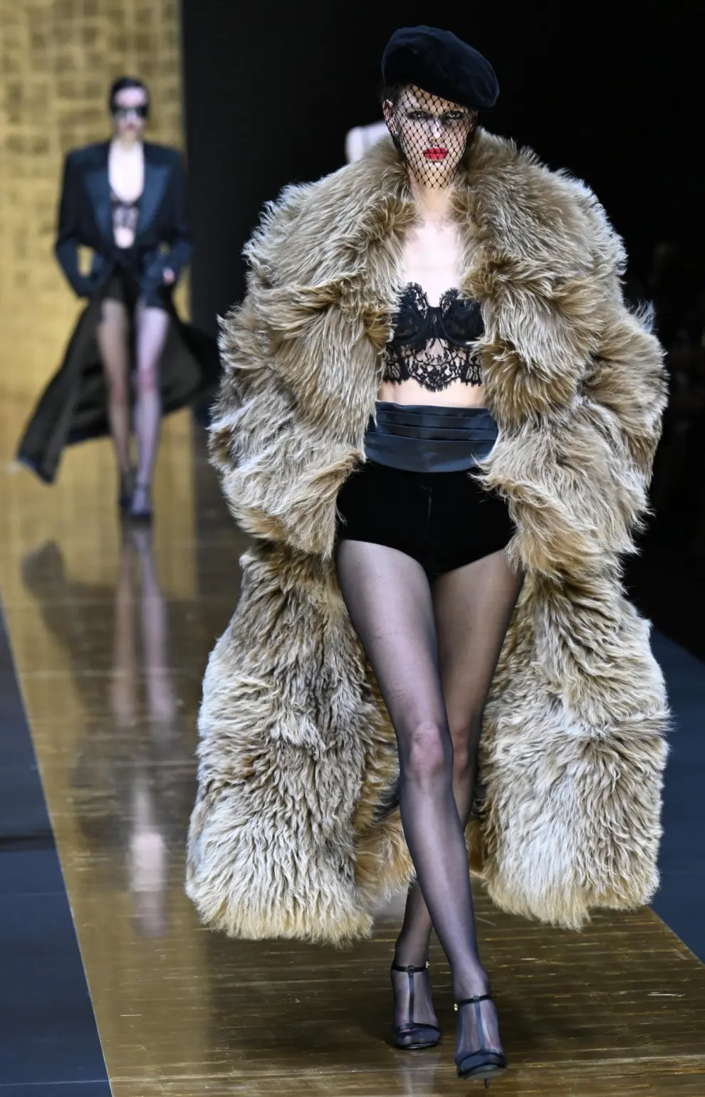 Modelo de Dolce & Gabbana.