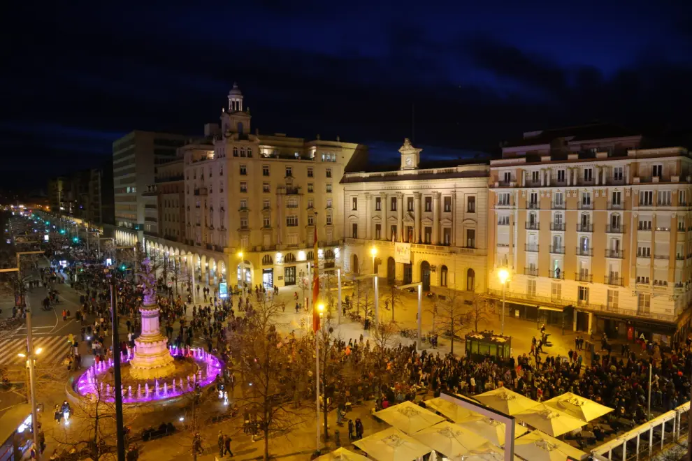 Manifestación 8M en Zaragoza 2024