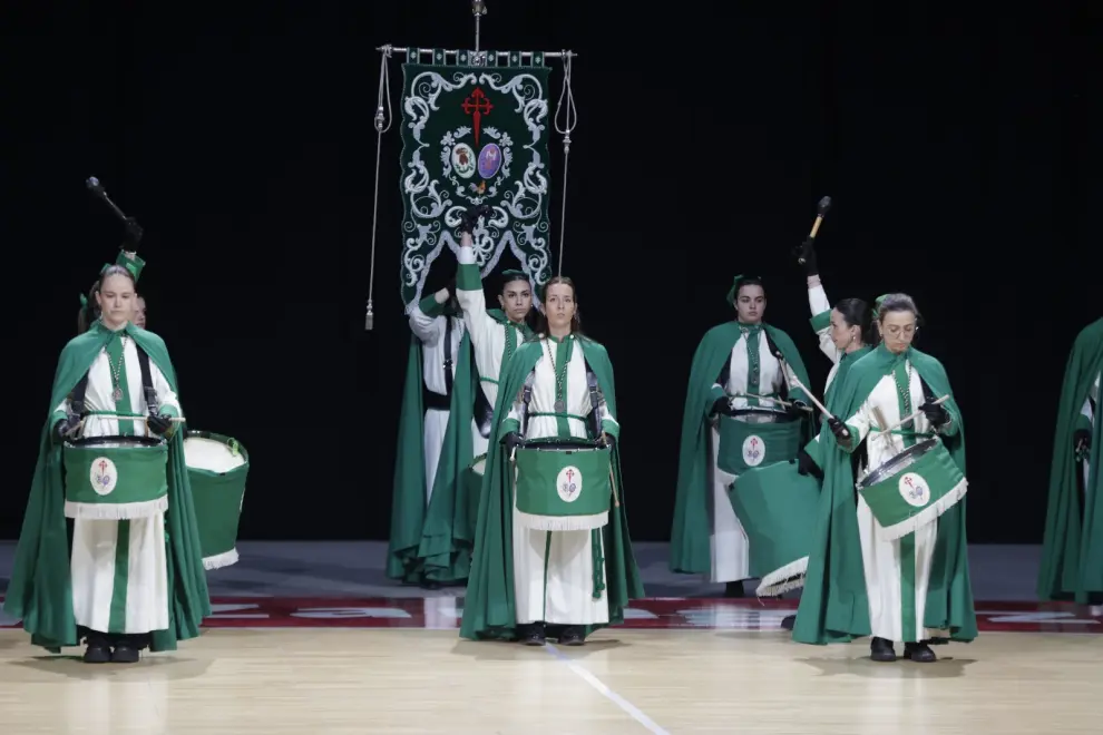 Fotos del Concurso de Tambores de Semana Santa de Zaragoza.