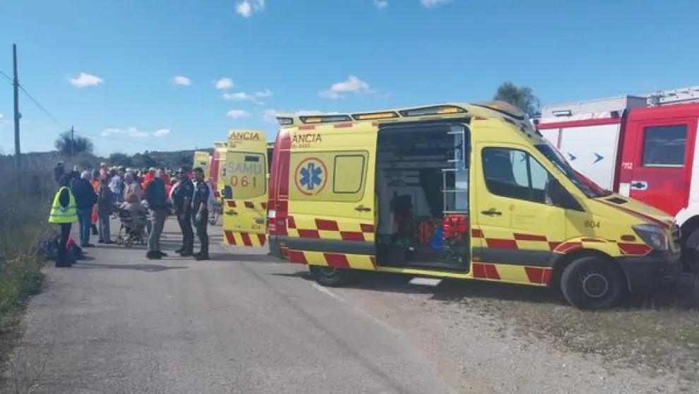 Accidente Mallorca autobús