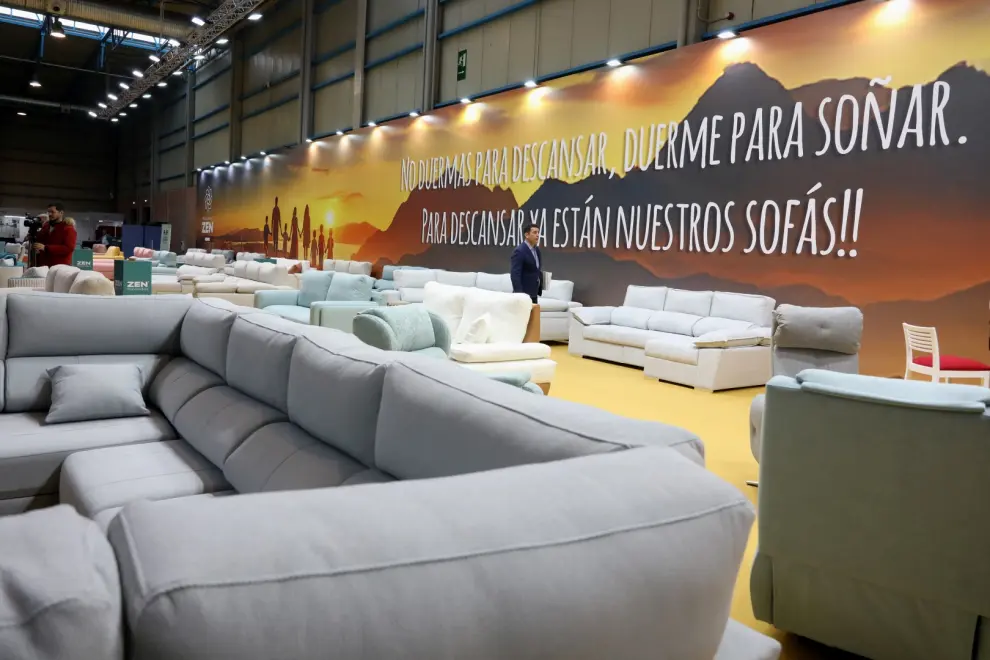 Apertura de la IX Feria del Mueble de Zaragoza
