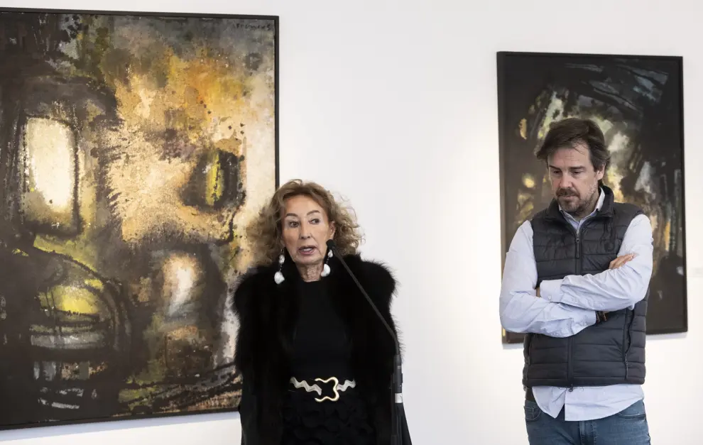 Presentación de la exposición de Juana Francés en el Museo Pablo Serrano de Zaragoza
