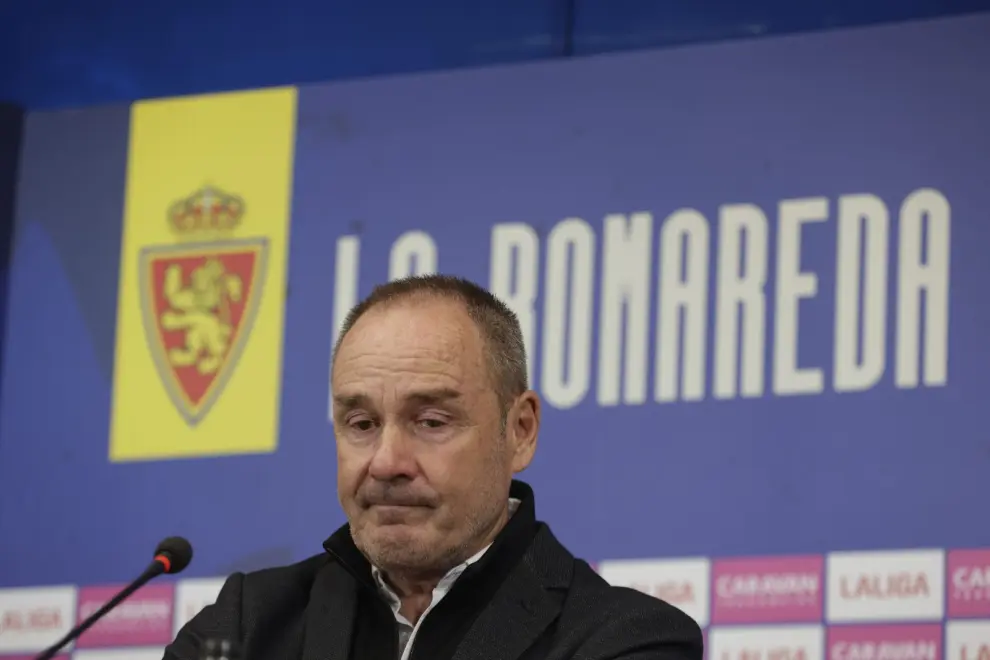 Un emocionado Víctor Fernández coge la riendas del Real Zaragoza