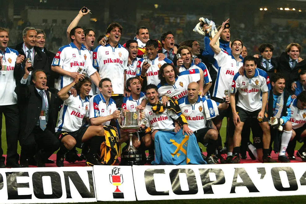 Este domingo 17 de marzo se cumplen 20 años de la última Copa del Rey que ganó el Real Zaragoza. Fue en Montjuic, 2-3, ante el Real Madrid de los Galácticos.