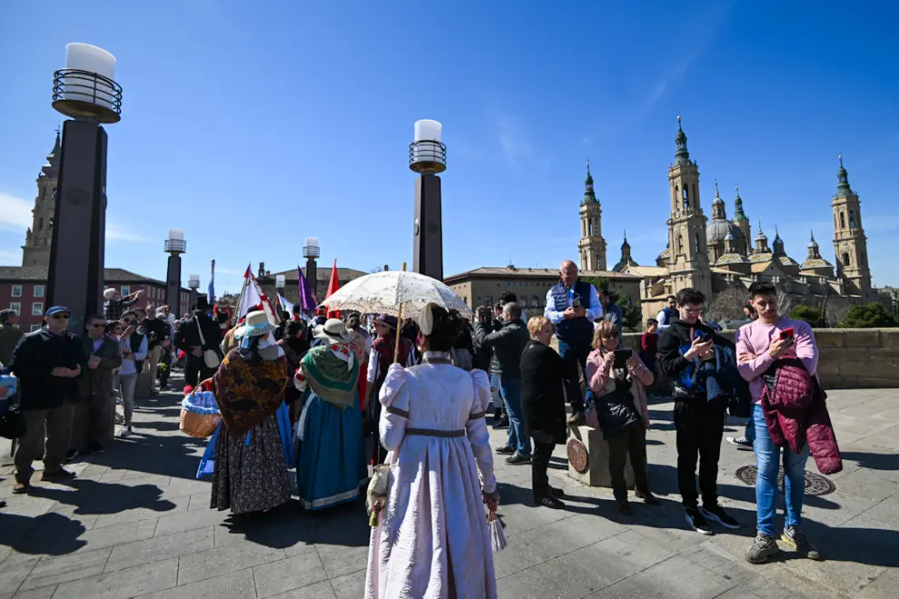 Gran desfile de la recreación de los Sitios de Zaragoza