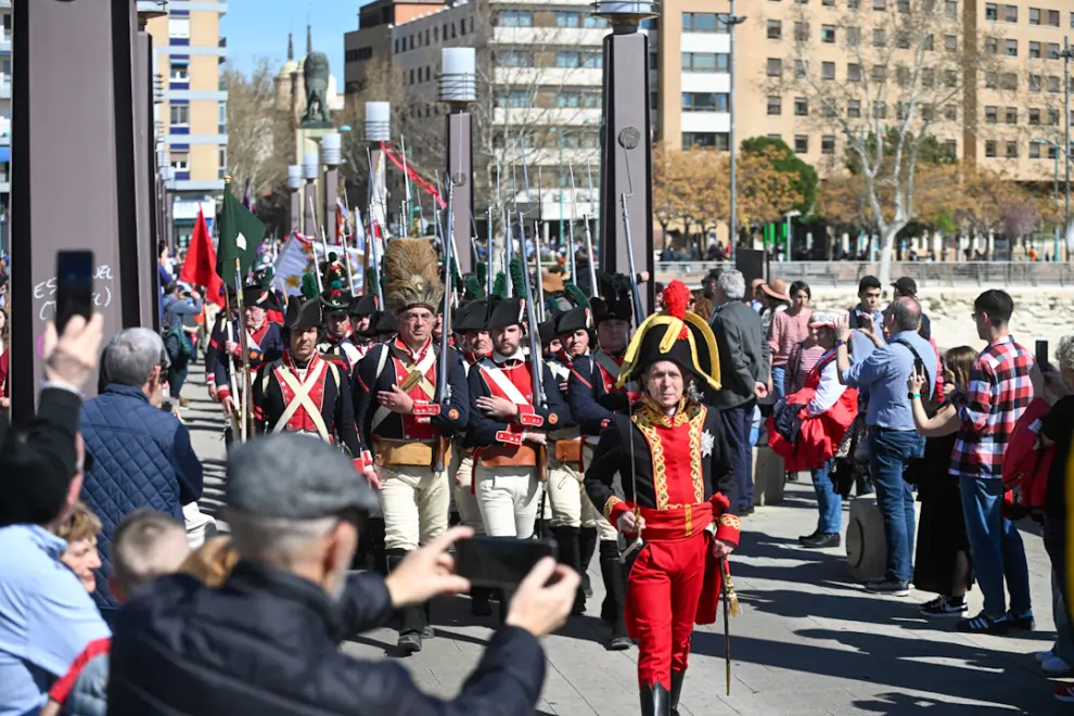 Gran desfile de la recreación de los Sitios de Zaragoza