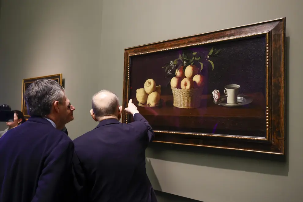 El Museo Nacional del Prado presenta este lunes 'Bodegón con cidras, naranjas y rosa' de Zurbarán, una obra capital del género