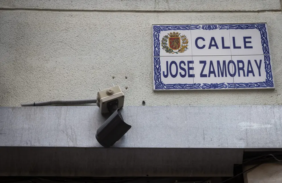 Mal estado en la zona de Zamoray y Pignatelli, en el corazón de Zaragoza.