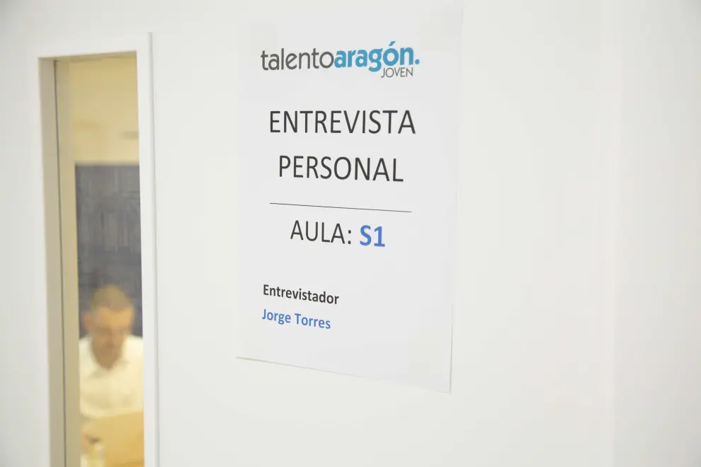Fase de selección en ESIC del programa Talento Aragón Joven 2024.