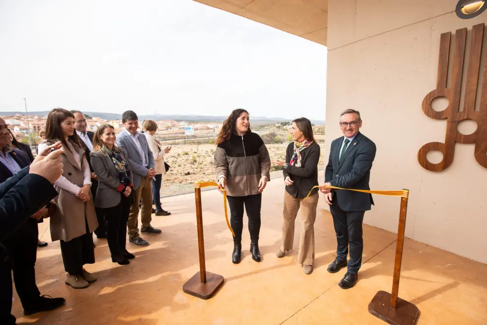 Inauguración del centro de la trufa en Sarrión (Teruel)