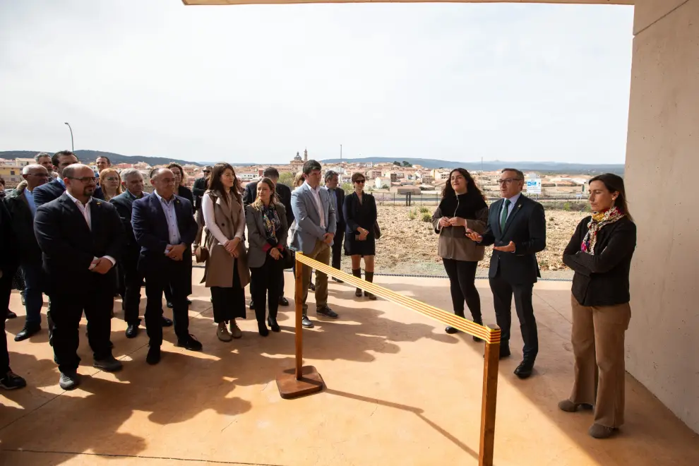 Inauguración del centro de la trufa en Sarrión (Teruel)