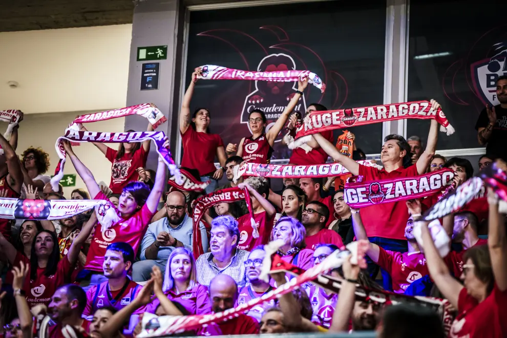 Partido Casademont Zaragoza-Baxi Ferrol, cuartos de final de la Copa de la Reina 2024