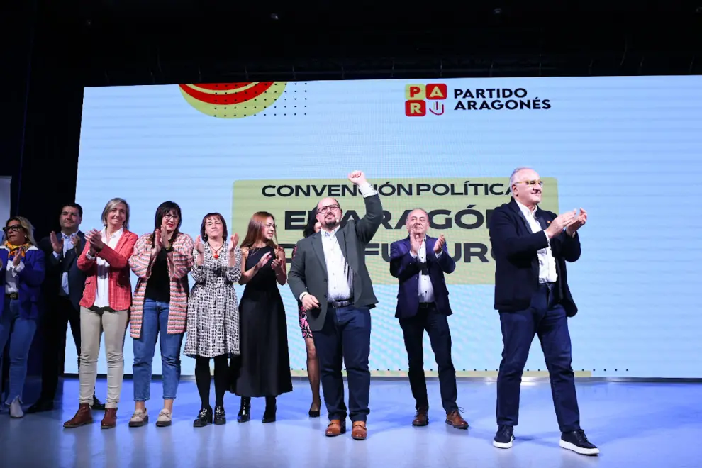 Alberto Izquierdo exhibe liderazgo en la convención del PAR en Zaragoza