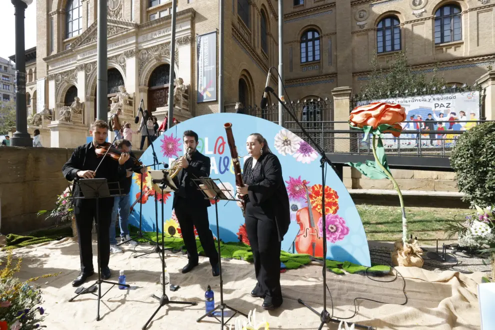 'Hola Primavera' en Zaragoza 2024: Serenarte (trío de trompa, violín y fagot) en el Paraninfo