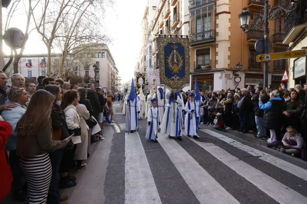 Procesión del Pregón de Zaragoza en la Semana Santa 2024