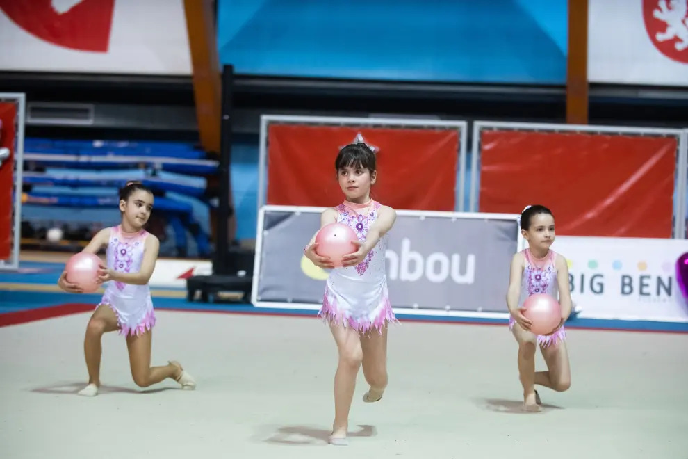 XXI Liga Intercentros del Club Escuela Rítmica, en el Palacio de Deportes de Zaragoza