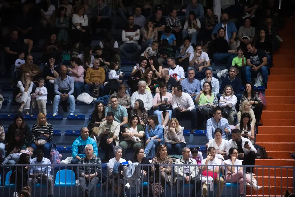 XXI Liga Intercentros del Club Escuela Rítmica, en el Palacio de Deportes de Zaragoza