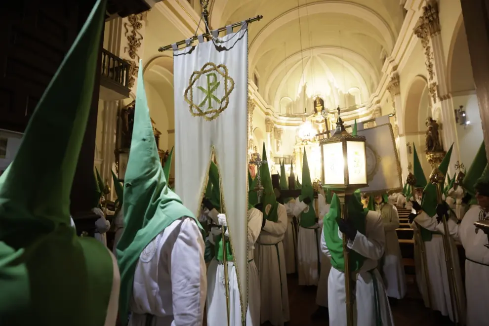 Semana Santa de Zaragoza 2014: procesión de las Siete Palabras