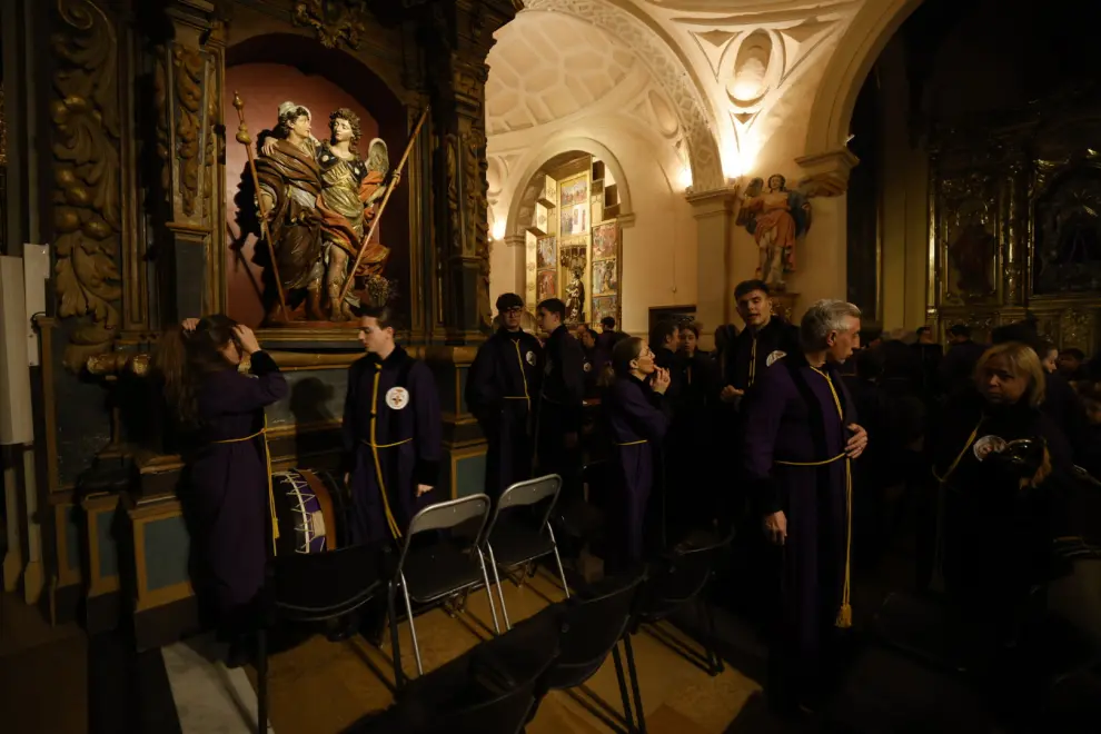 Semana Santa Zaragoza 2024: procesión de Jesús Nazareno