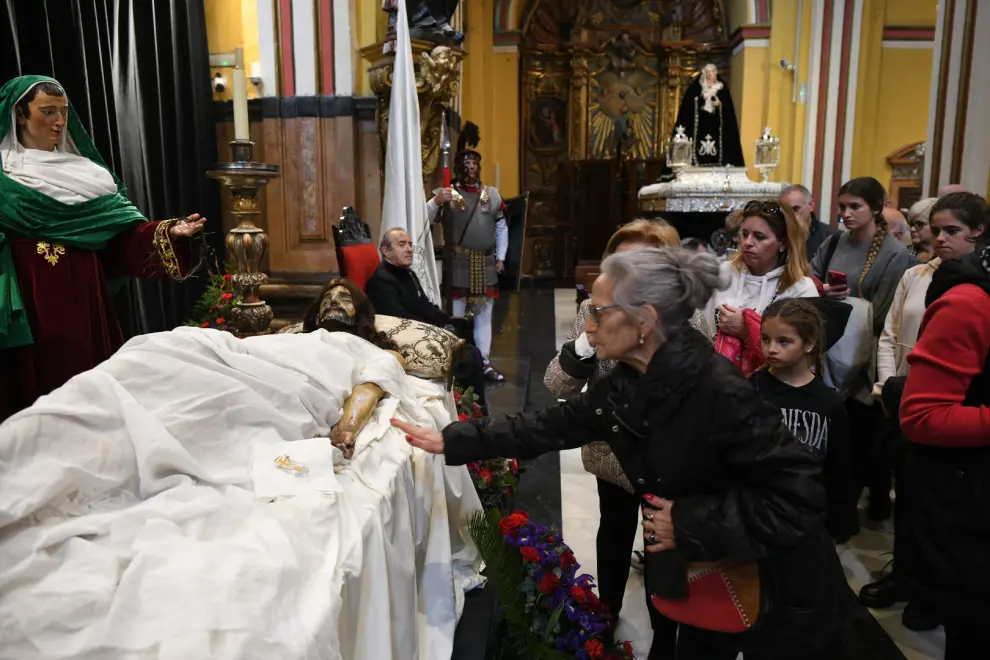 Semana Santa 2024: Turnos de vela del Cristo de la Cama en Zaragoza