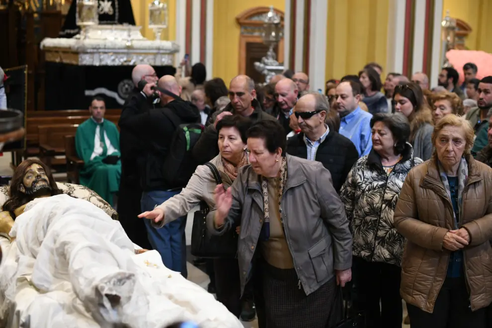 Semana Santa 2024: Turnos de vela del Cristo de la Cama en Zaragoza