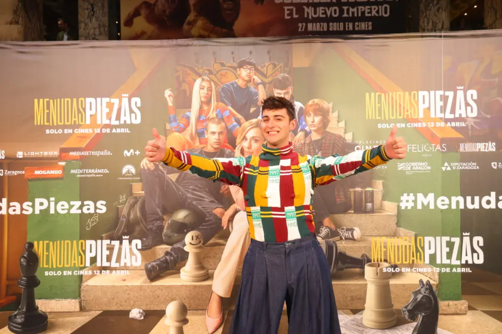 Preestreno de 'Menudas Piezas', la nueva película de Nacho G. Velilla, en los cines Palafox de Zaragoza