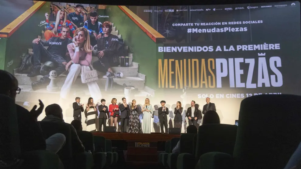 Preestreno de 'Menudas piezas', la nueva película de Nacho G. Velilla, en los cines Palafox de Zaragoza