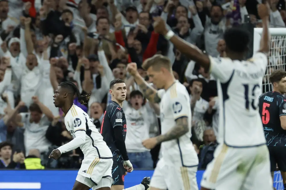 Partido Real Madrid-Manchester City, ida de los cuartos de final de la Champions League