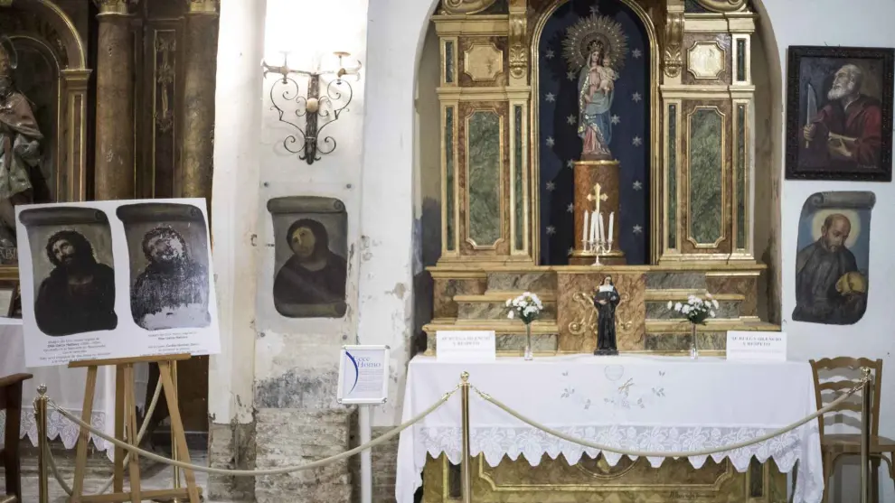 El Ecce Homo de Borja, en el Santuario de Nuestra Señora de la Misericordia