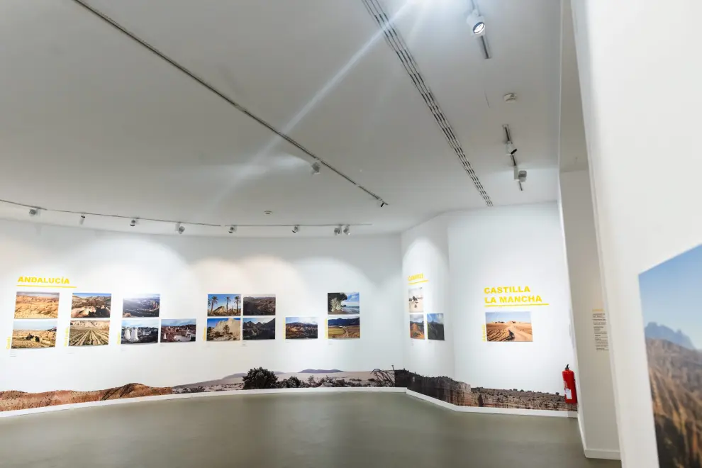 Exposición 'Desiertos de España' del fotógrafo Luis Sáez en el Museo de Ciencias Naturales de Zaragoza