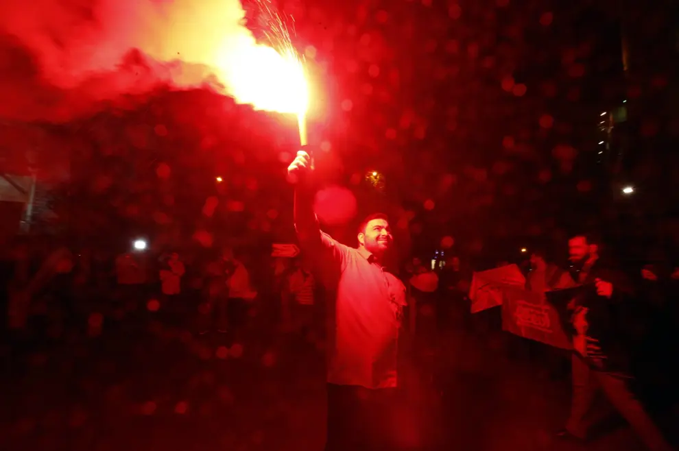 Celebraciones en Irán tras el ataque contra Israel