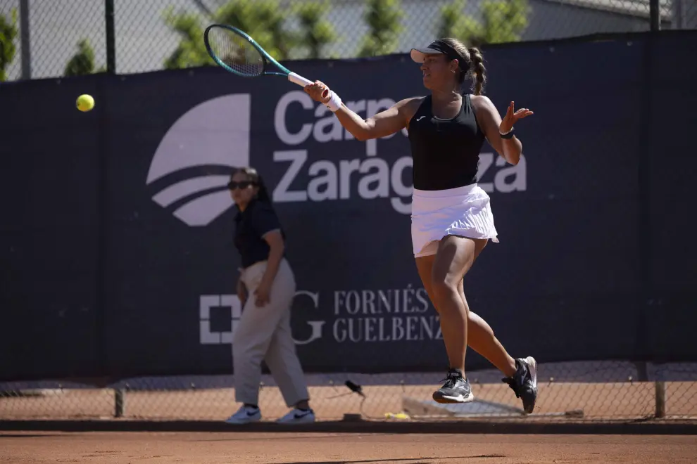 Final del Open Zaragoza de tenis del Tiro de Pichón
