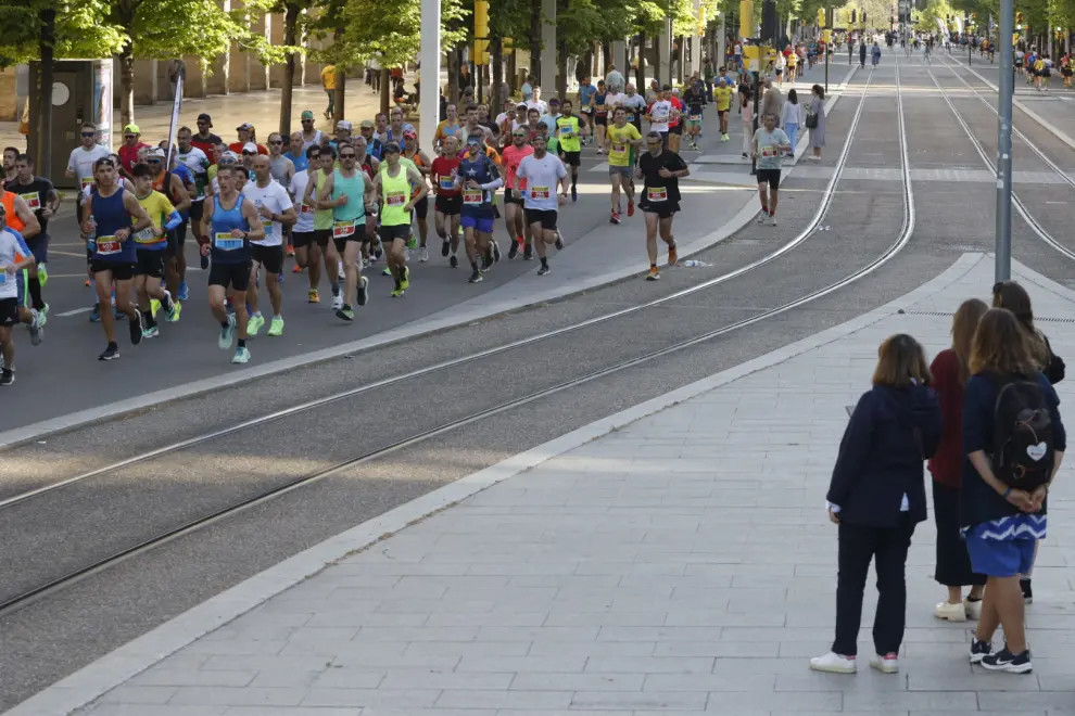 Las mejores fotos del maratón y la 10K de Zaragoza 2024