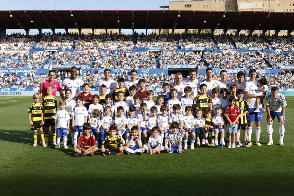 Partido Real Zaragoza-Elche, de la jornada 35 de Segunda División, en La Romareda